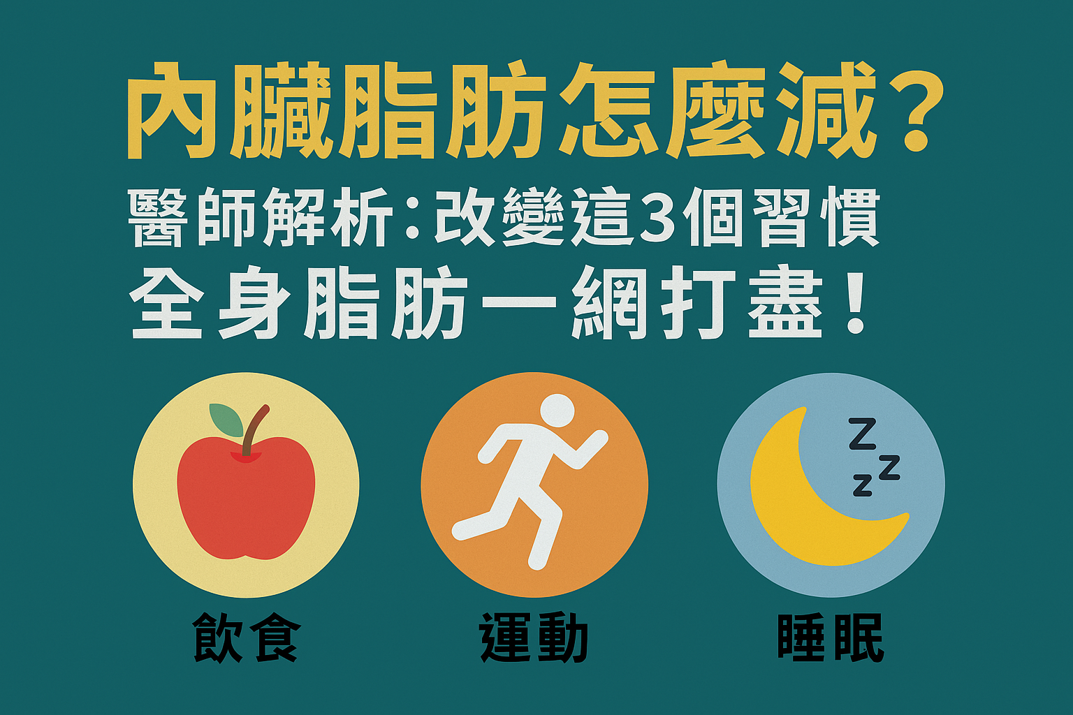 內臟脂肪怎麼減